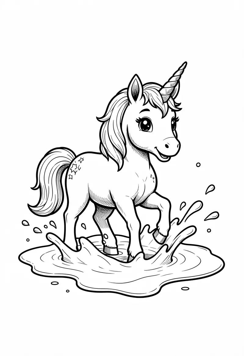 unicorn coloring pages 48