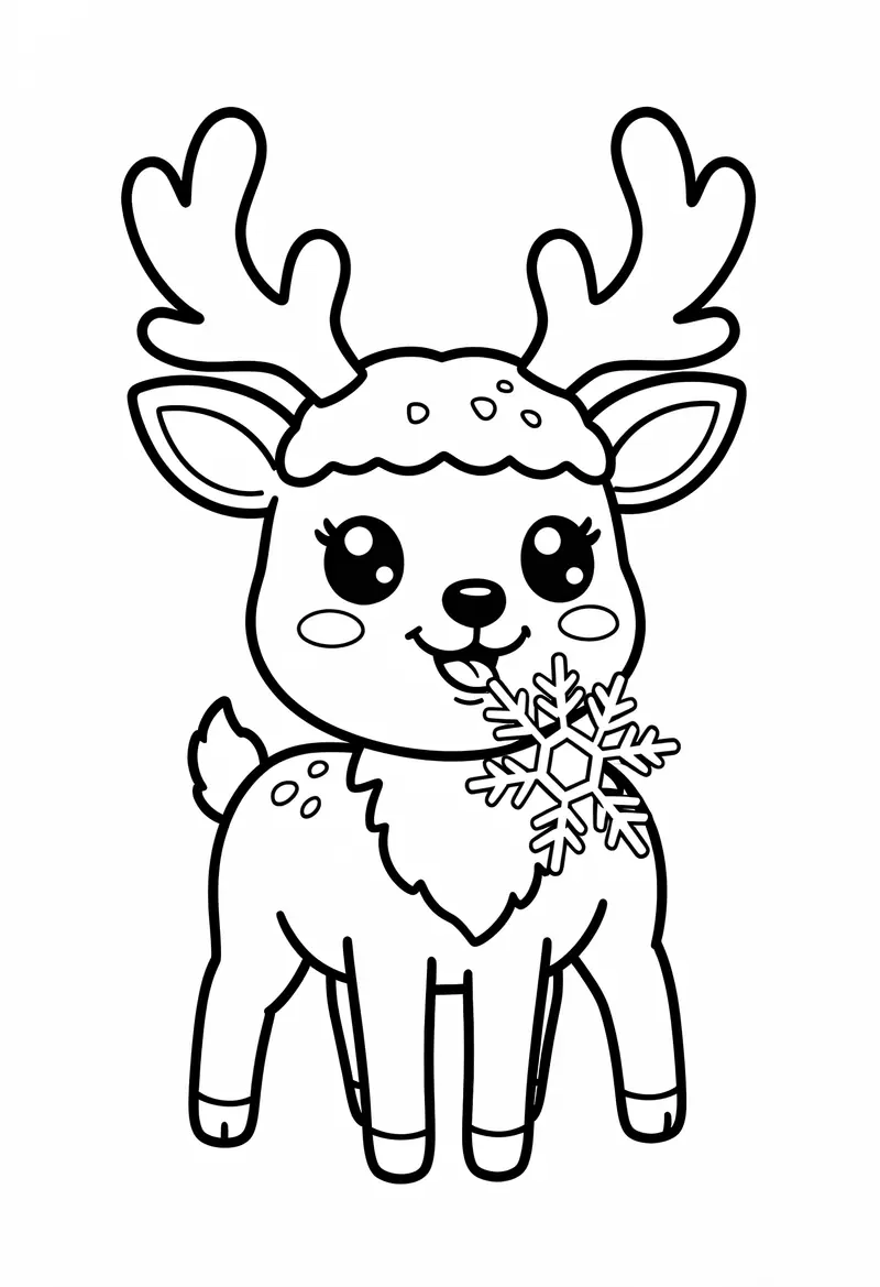 winter coloring pages 41
