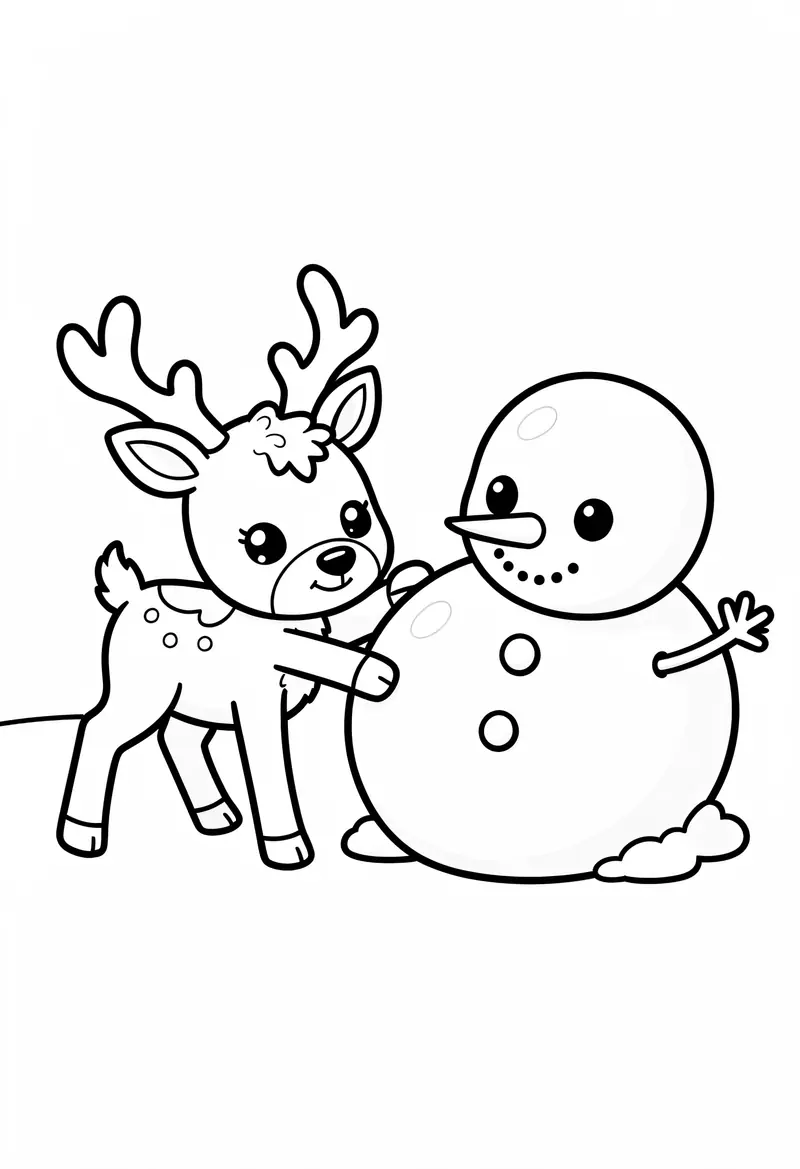 winter coloring pages 39