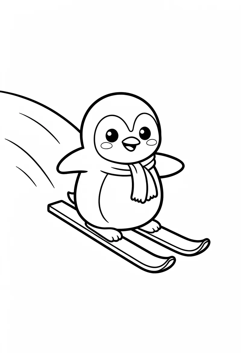 winter coloring pages 36