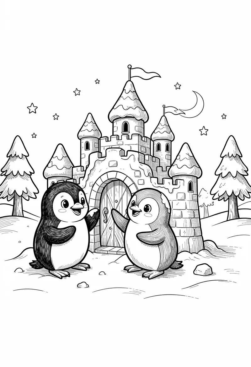 winter coloring pages 20