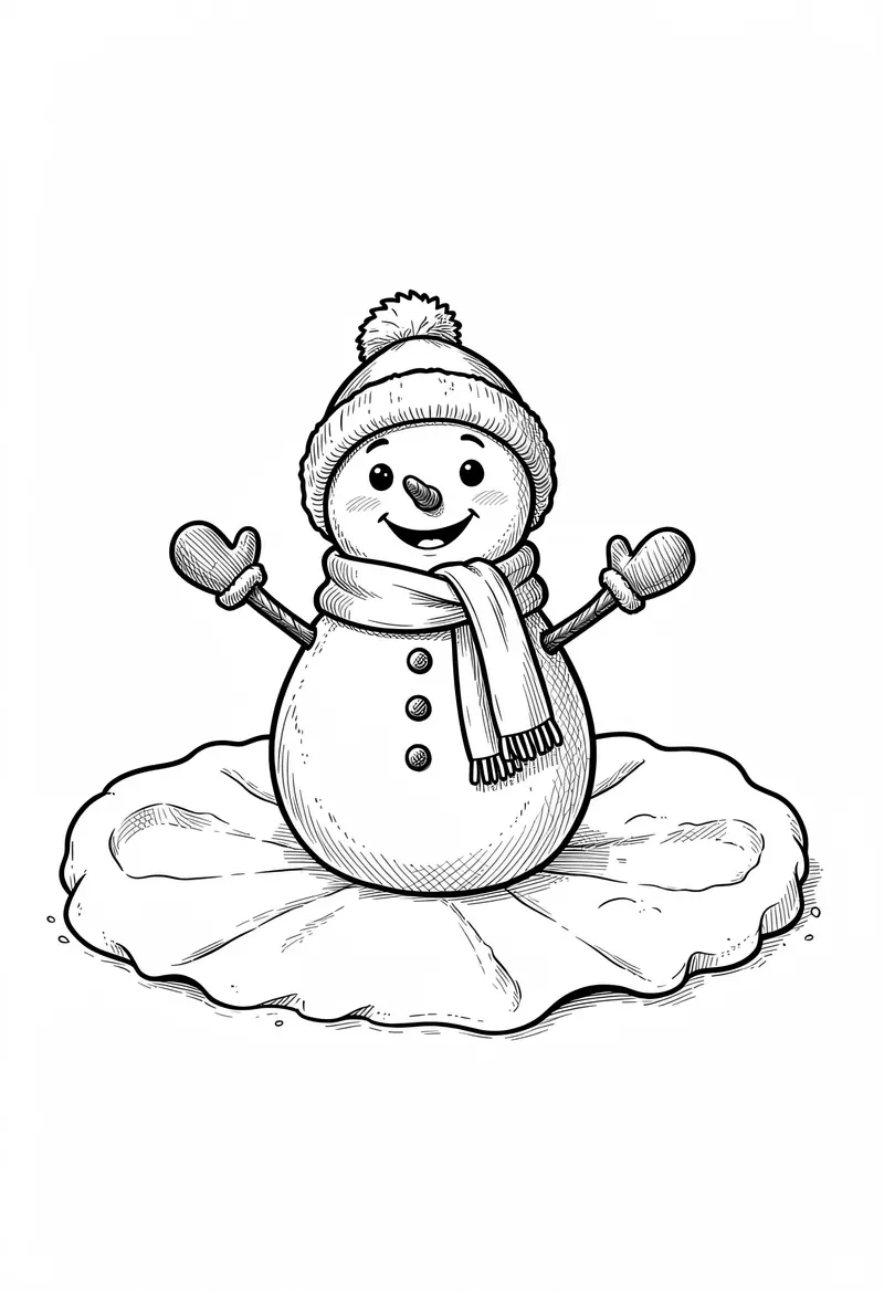 winter coloring pages 18