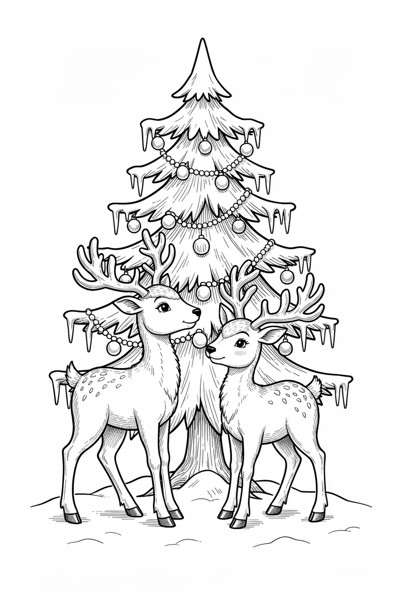 winter coloring pages 13